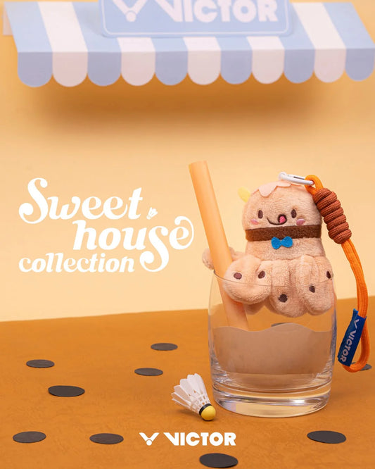 Victor Sweet House Collection Sweet Smash Bag Charm (Bubble Tea)